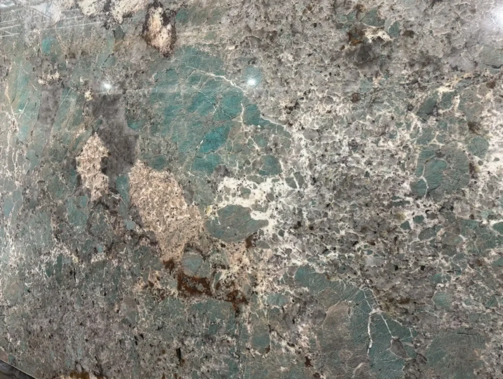 Amazonite quartzite countertop color