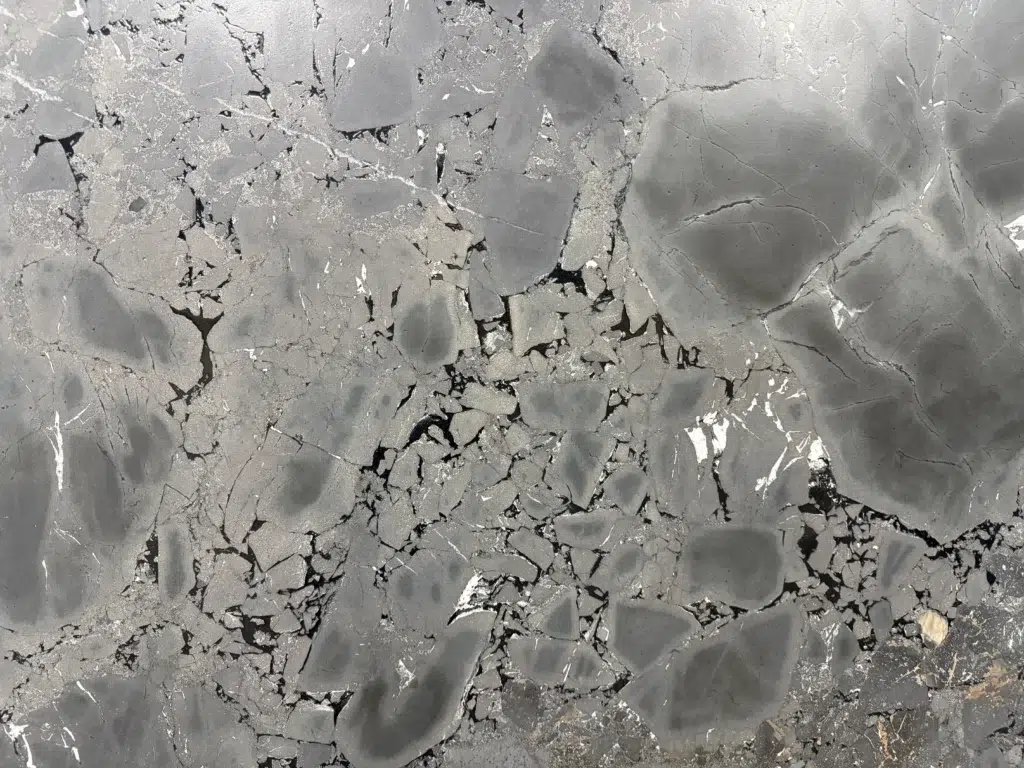 All Saints leather quartzite countertop color